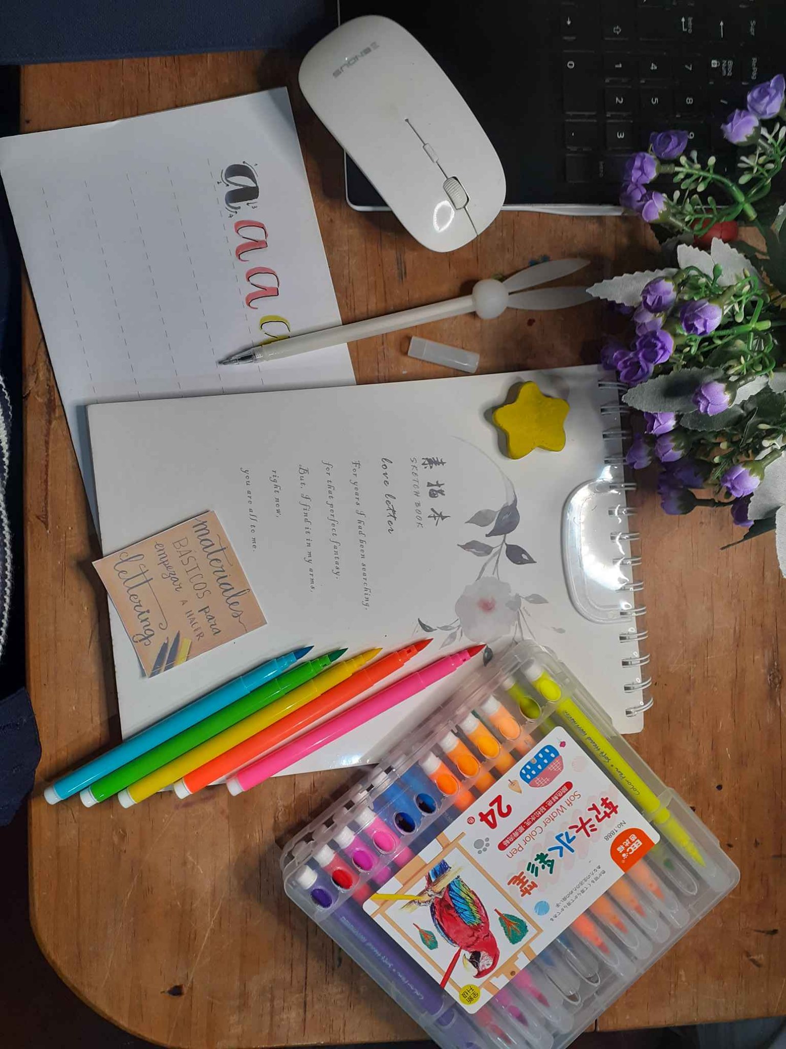 Marcadores para Lettering