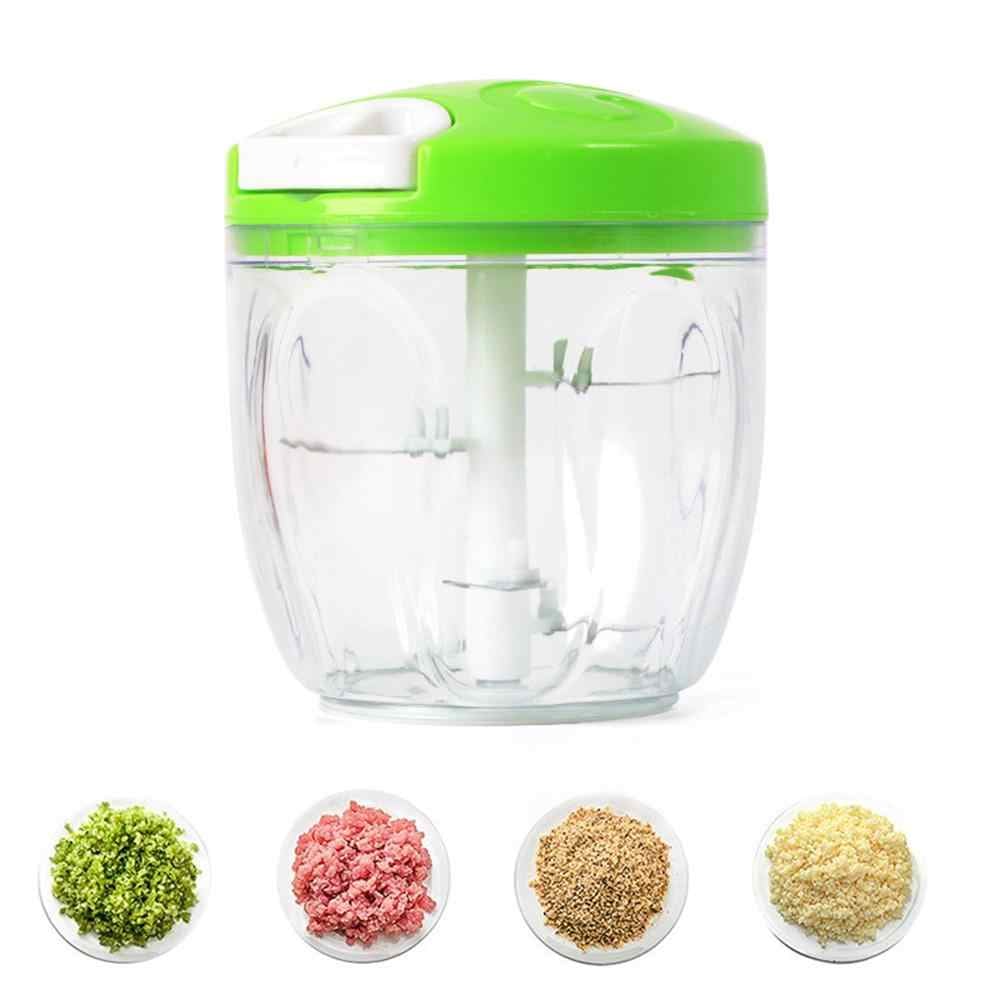 MINI PROCESADOR MANUAL PARA PICAR FRUTAS, VERDURAS Y CARNE.