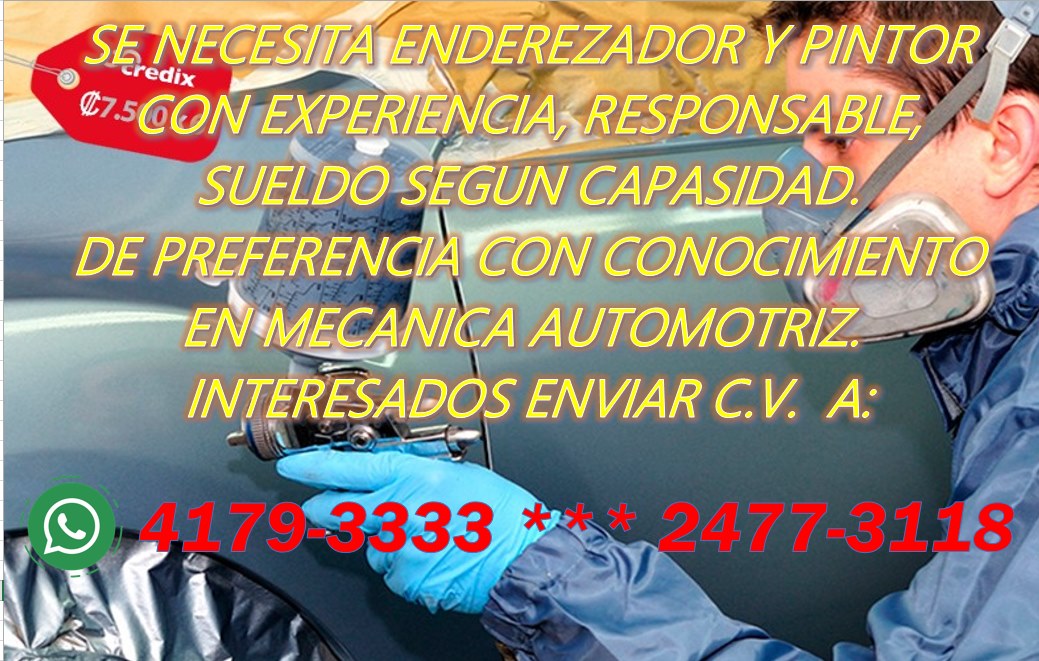 OPORTUNIDAD DE EMPLEO