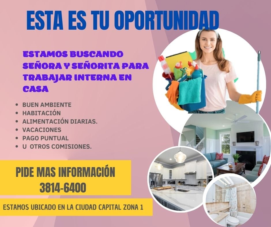 EMPLEO DOMESTICA INTERNA