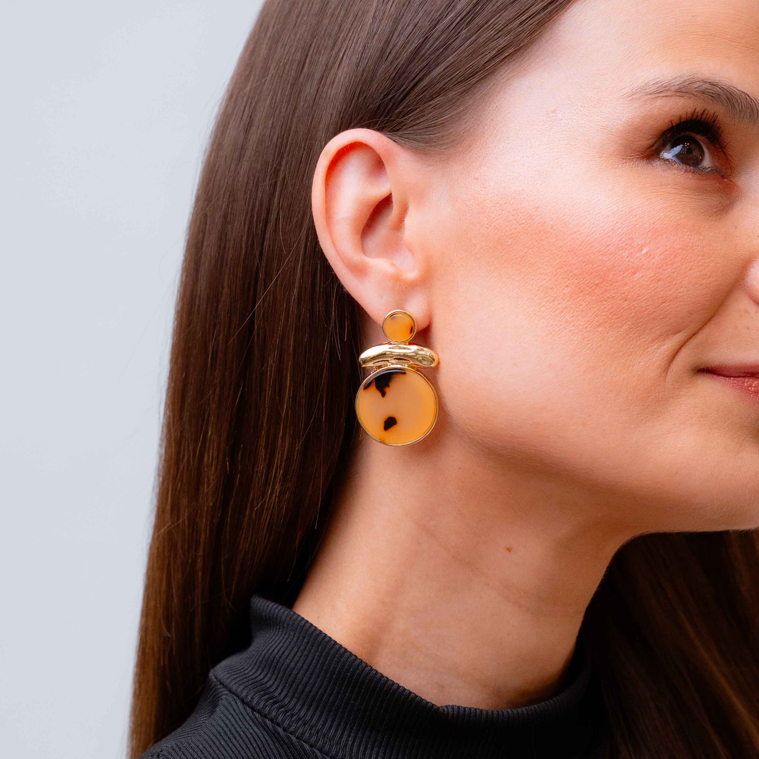 Aretes Piedra Onix