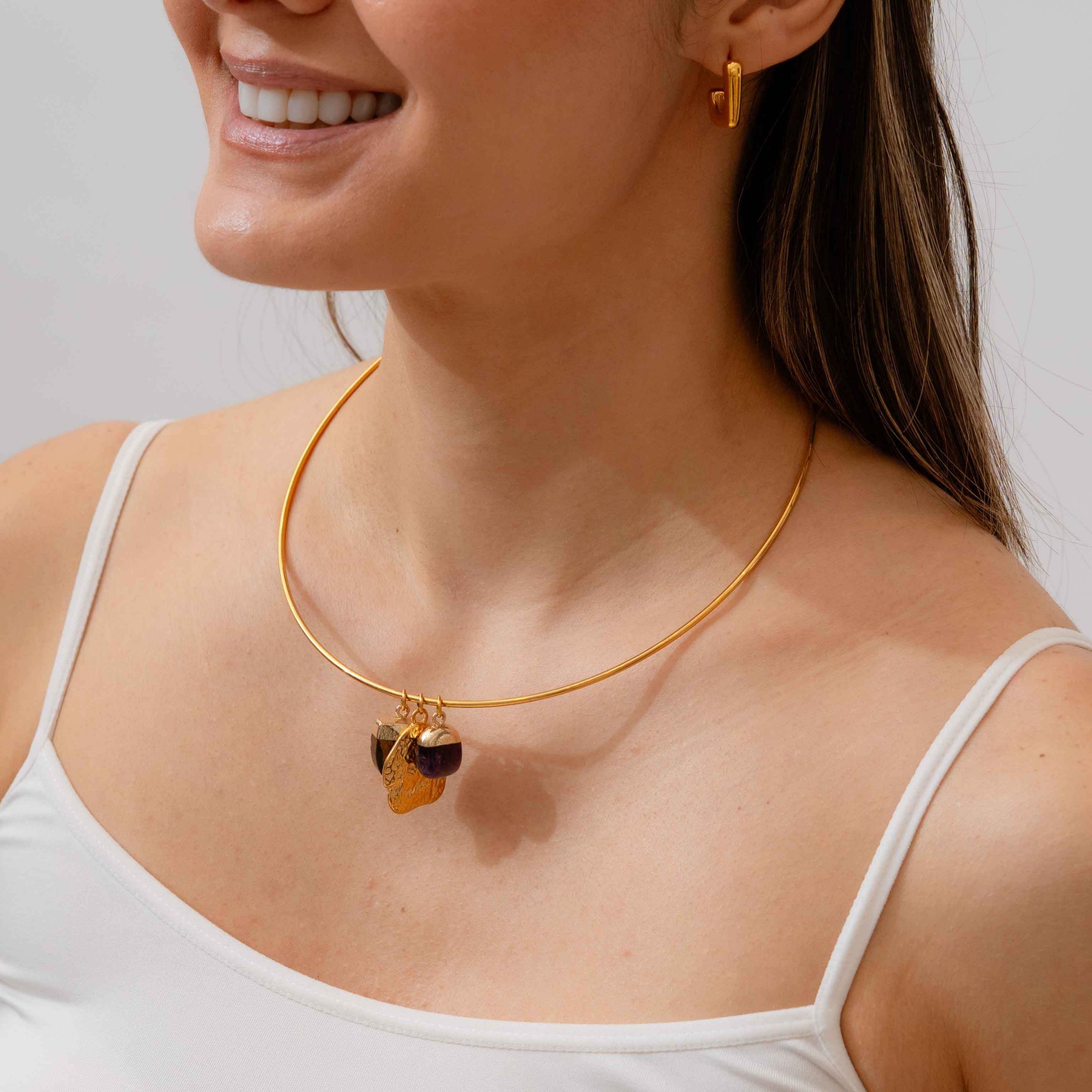 Collar Dijes Piedra