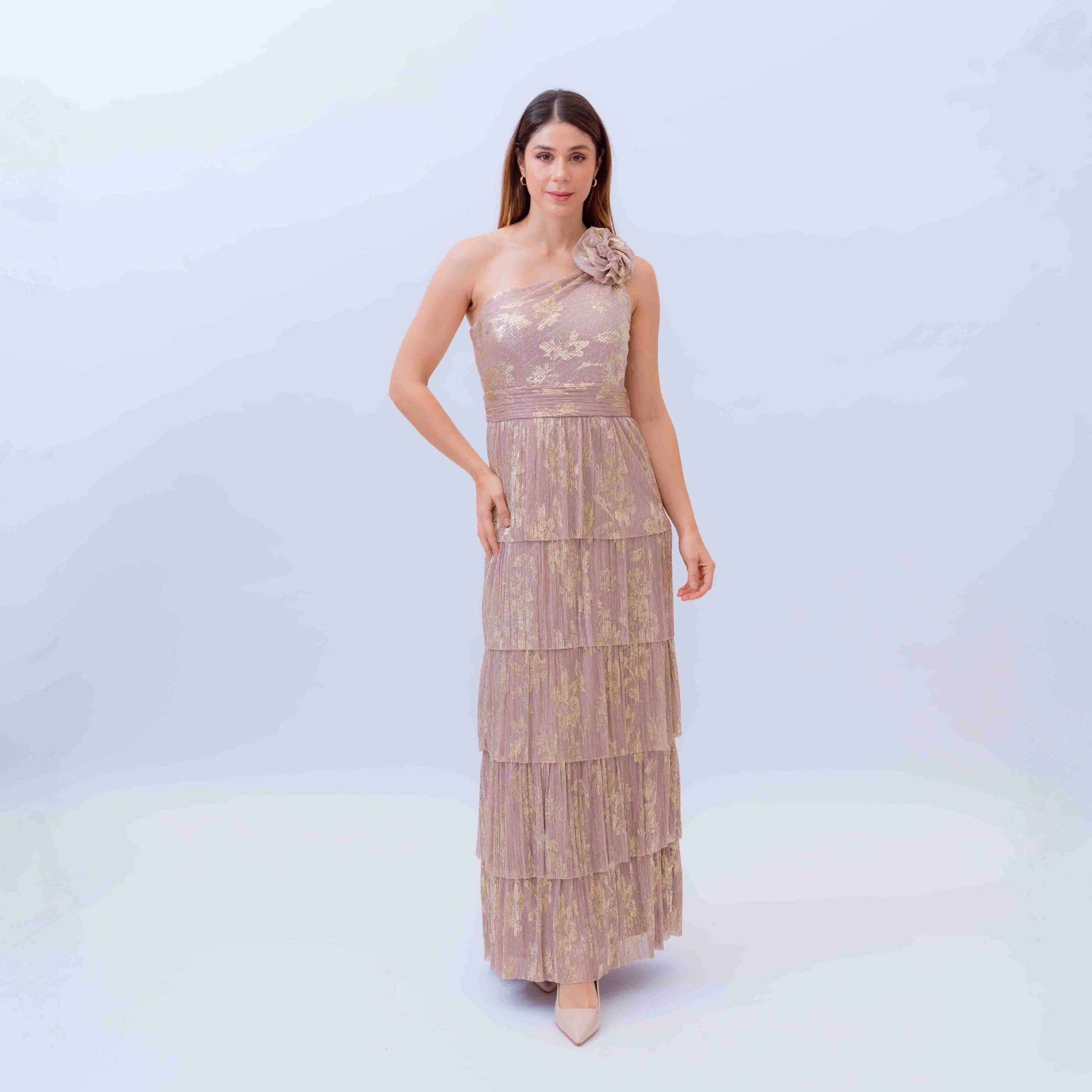 Vestido Un Hombro