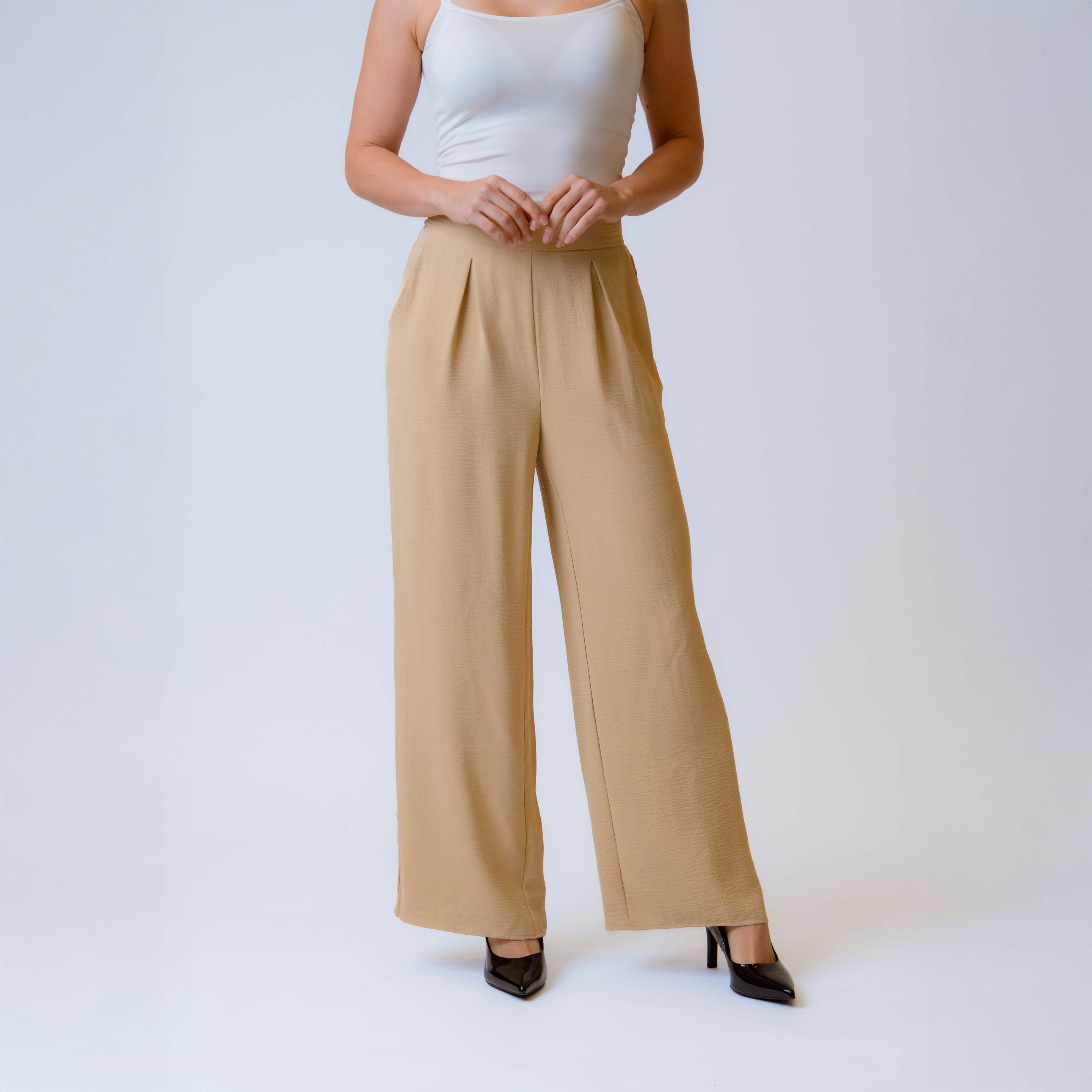 Pantalon Acampanado Cintura Elastico