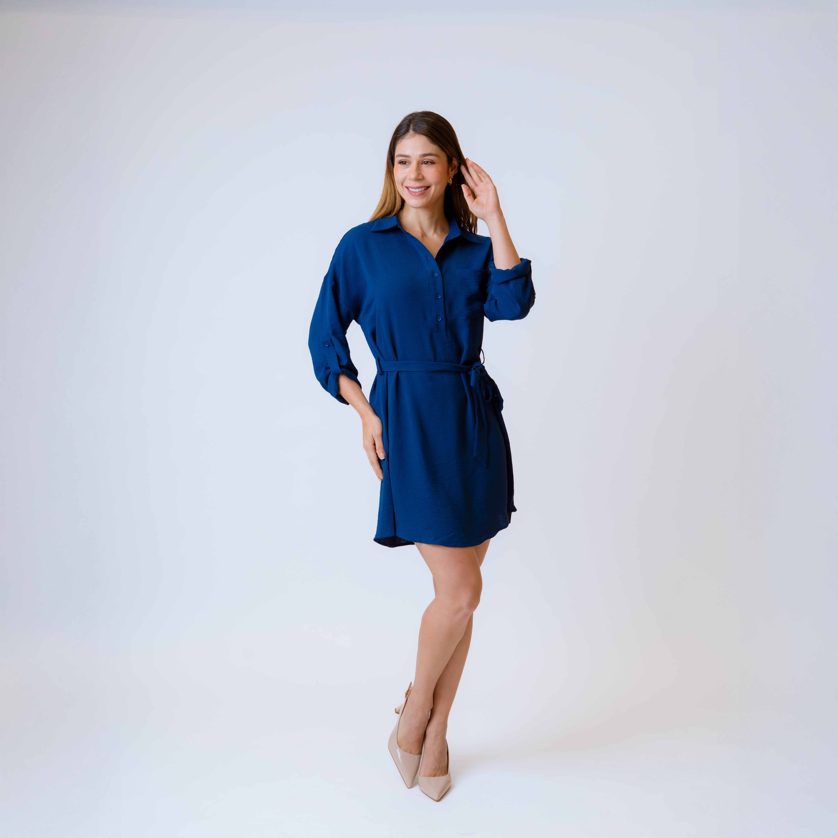 Vestido M/L Camisero