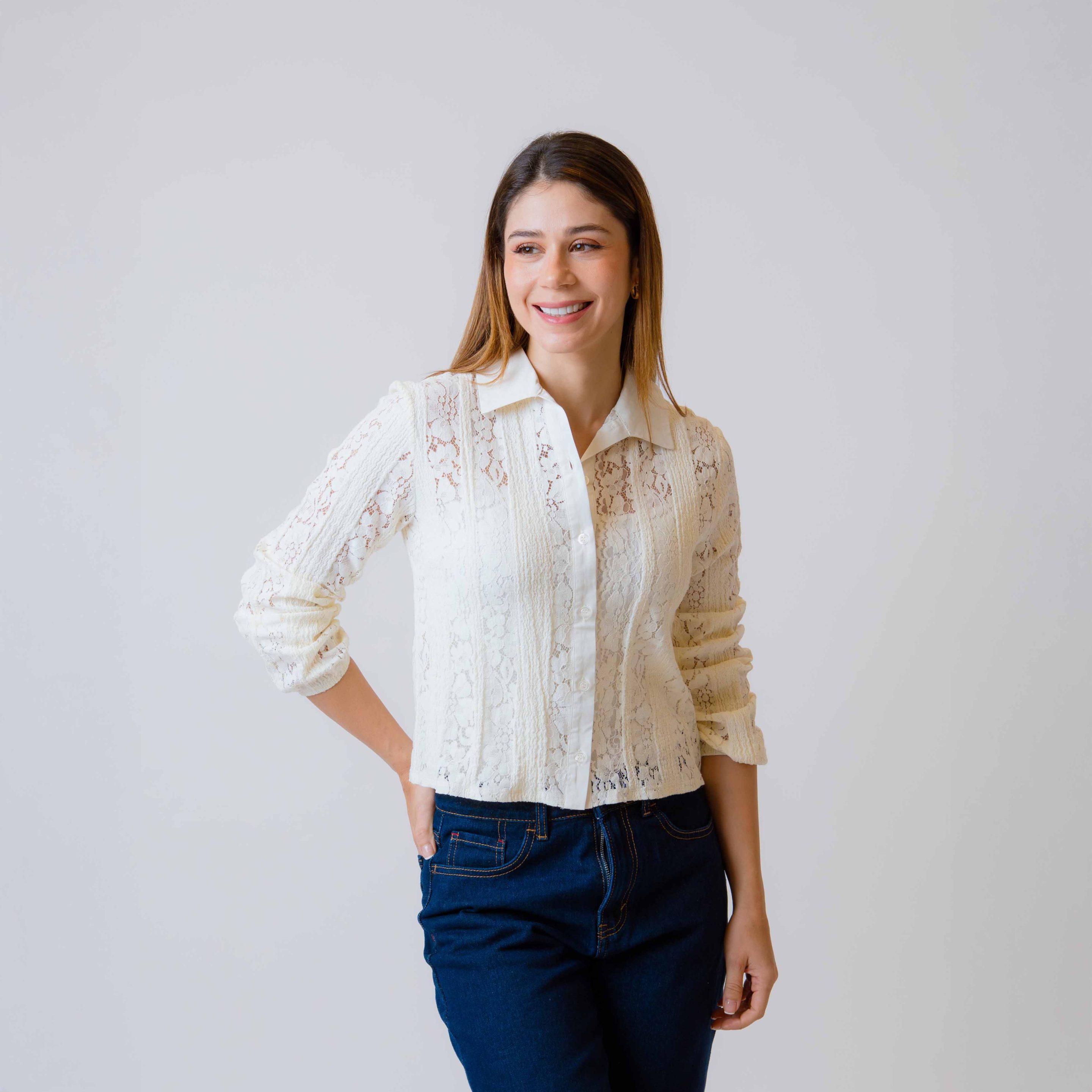Camisera M/L Encaje C/Sport