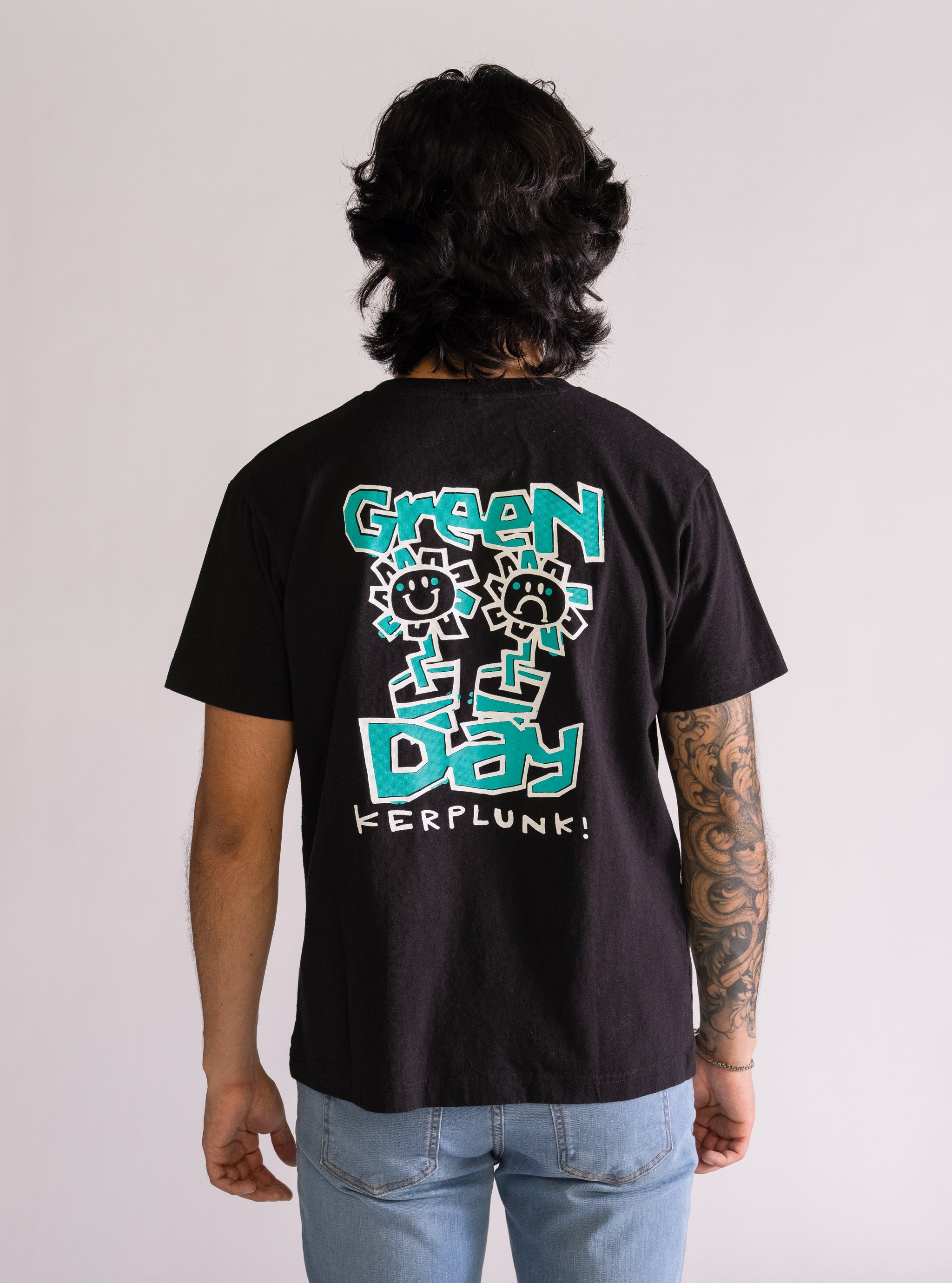 Green Day - KERPLUNK! Playera, Negro