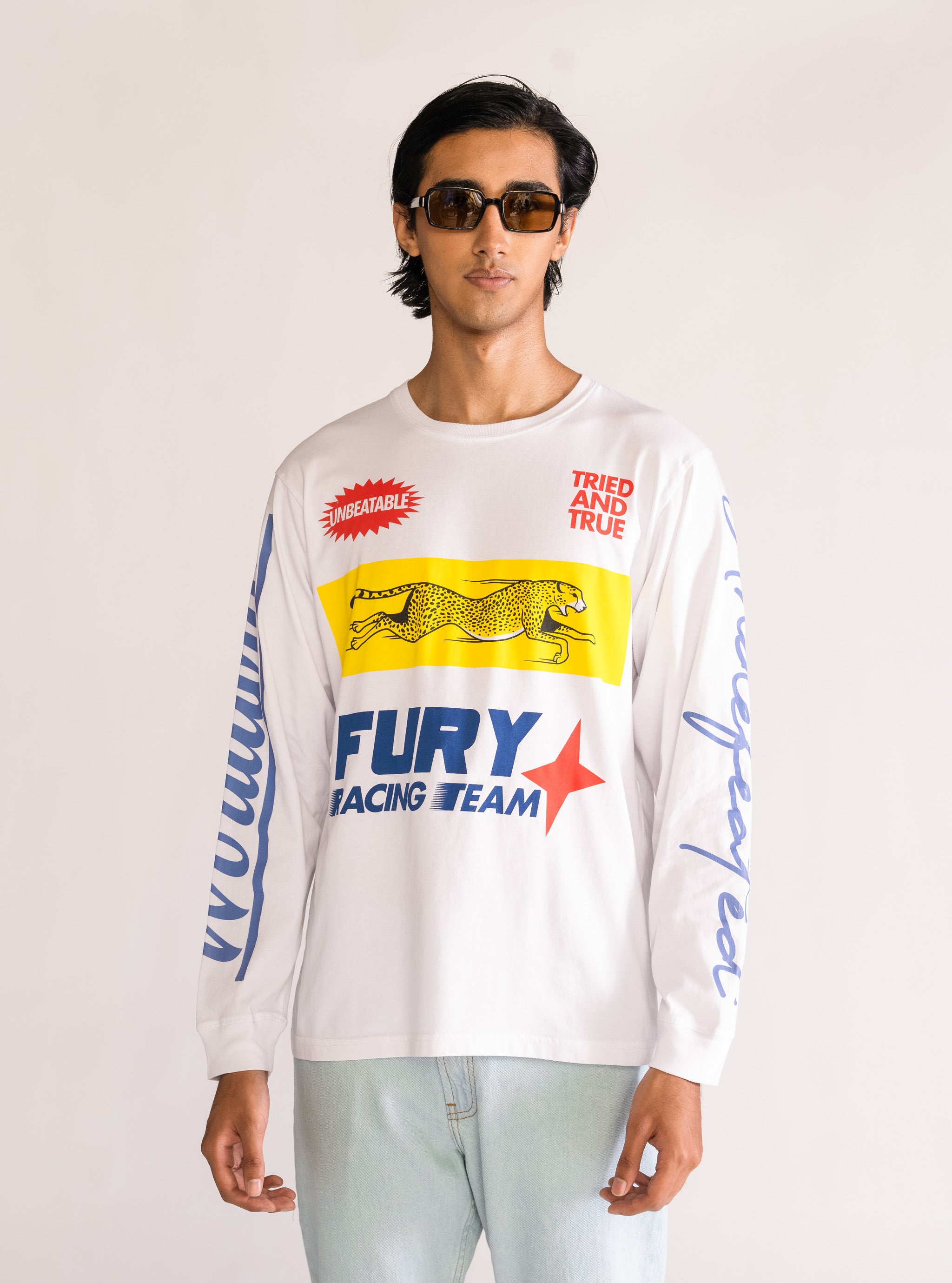 Racers Start Your Engines Playera, Blanco