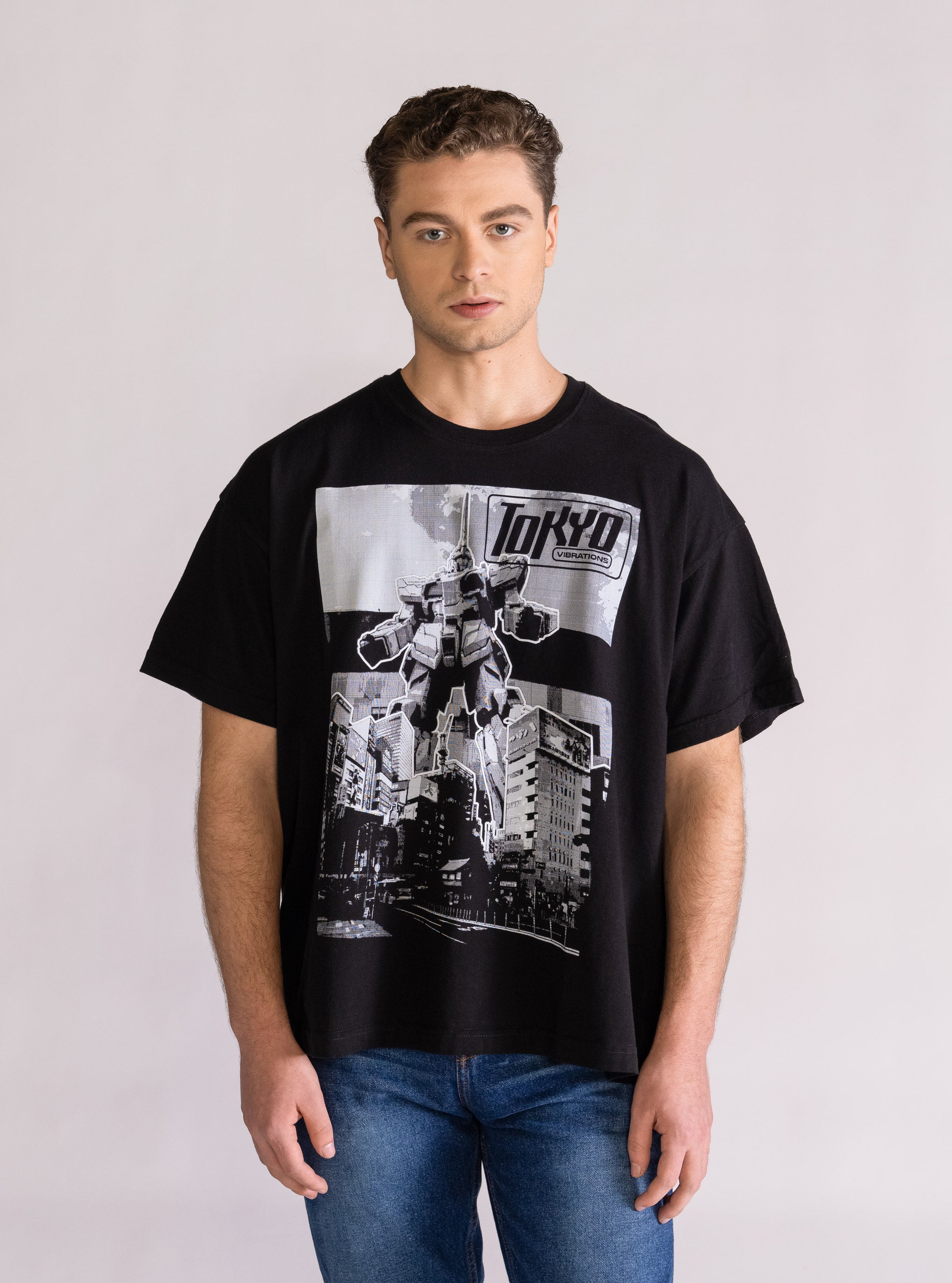 Zord Domination Playera, Negro