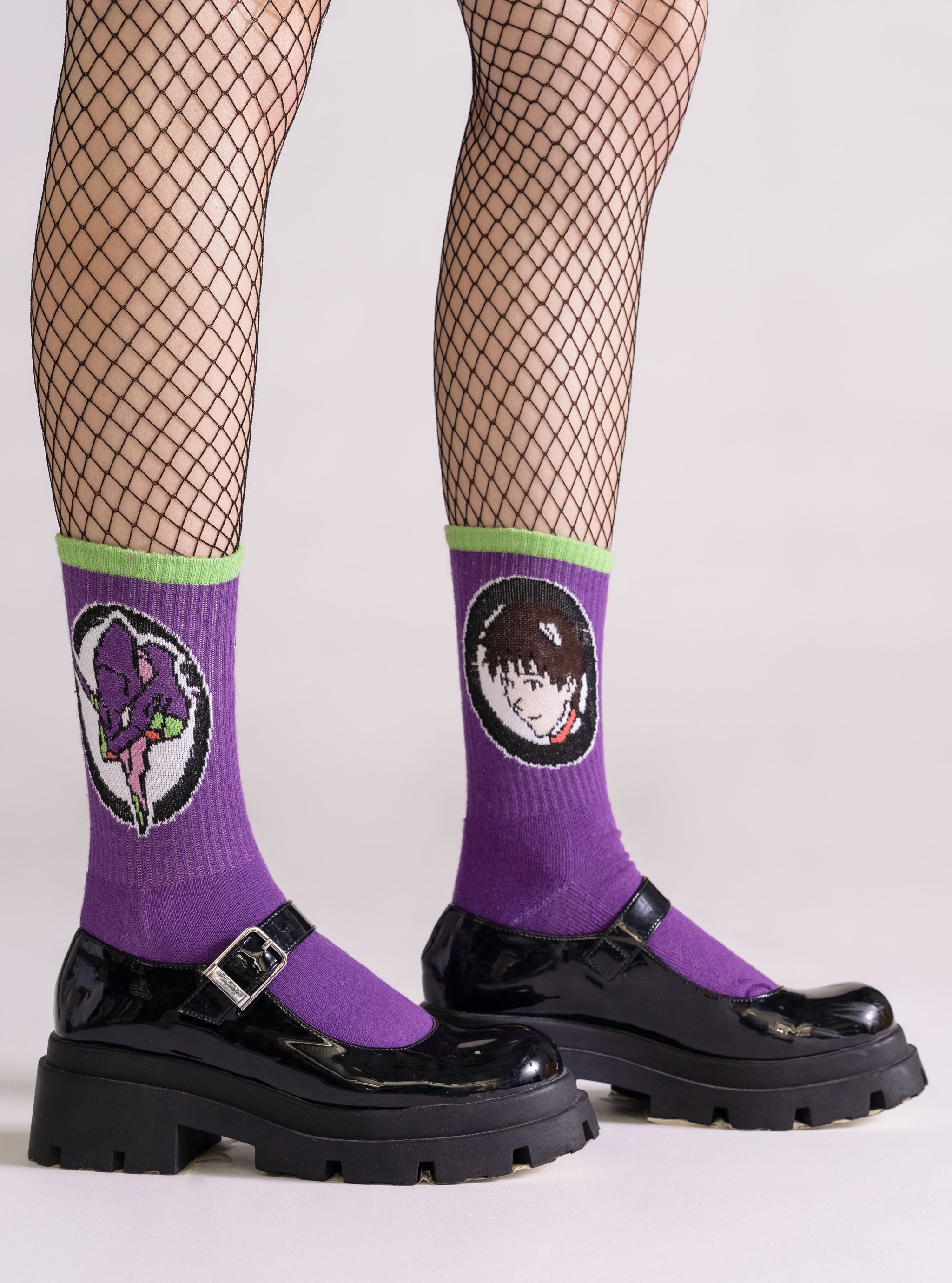 Evangelion Socks, Morado