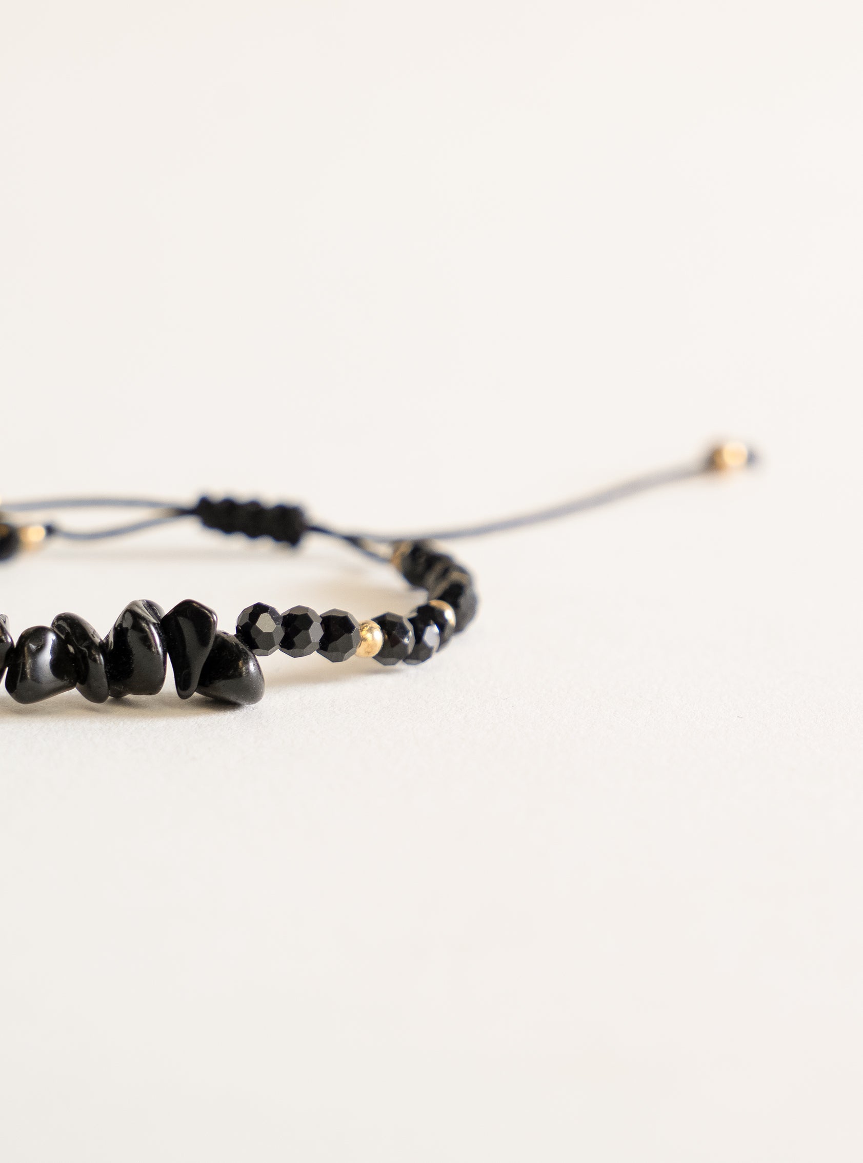 Crystalite Bracelet, Negro