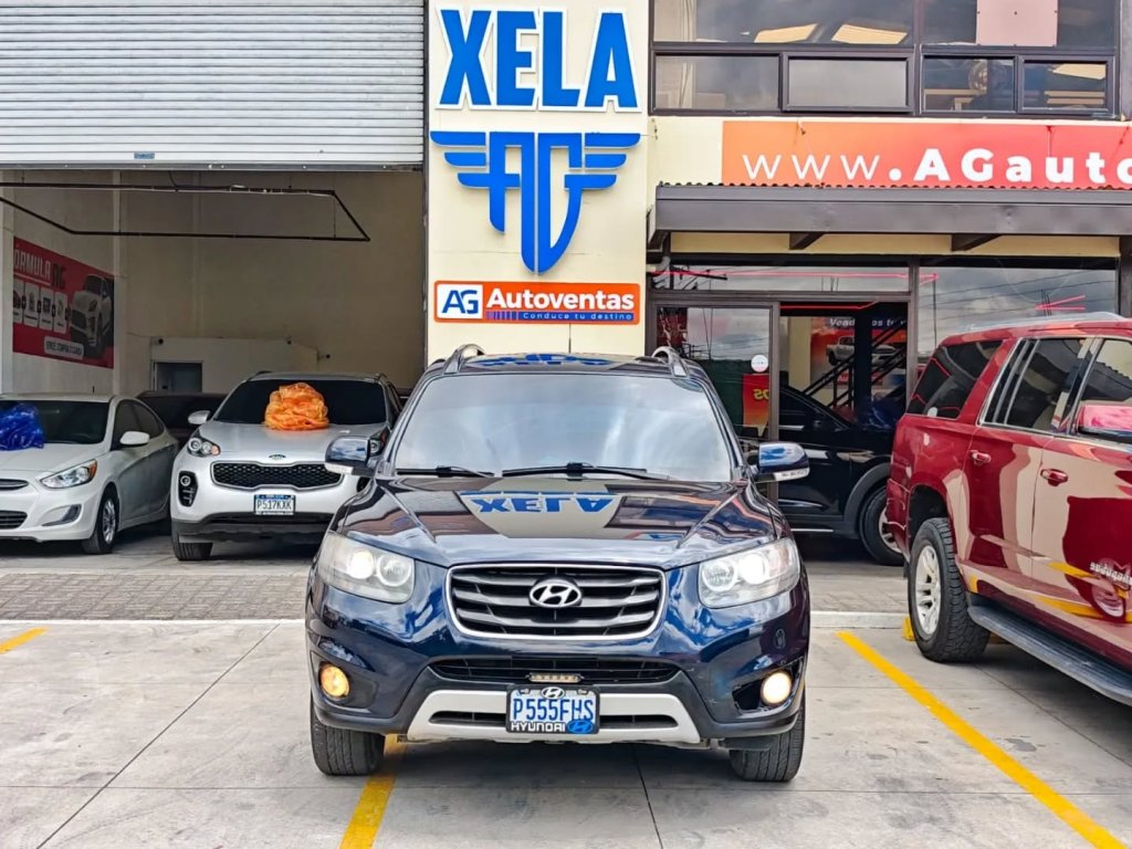 HYUNDAI SANTA FE GLS DE AGENCIA  BLINDAJE 3 PLUS M.2012
