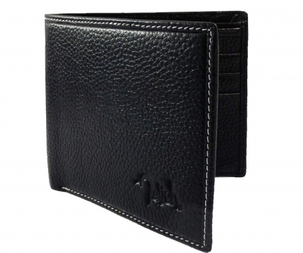 Billetera De Cuero Dalish Para Dama Color Negro
