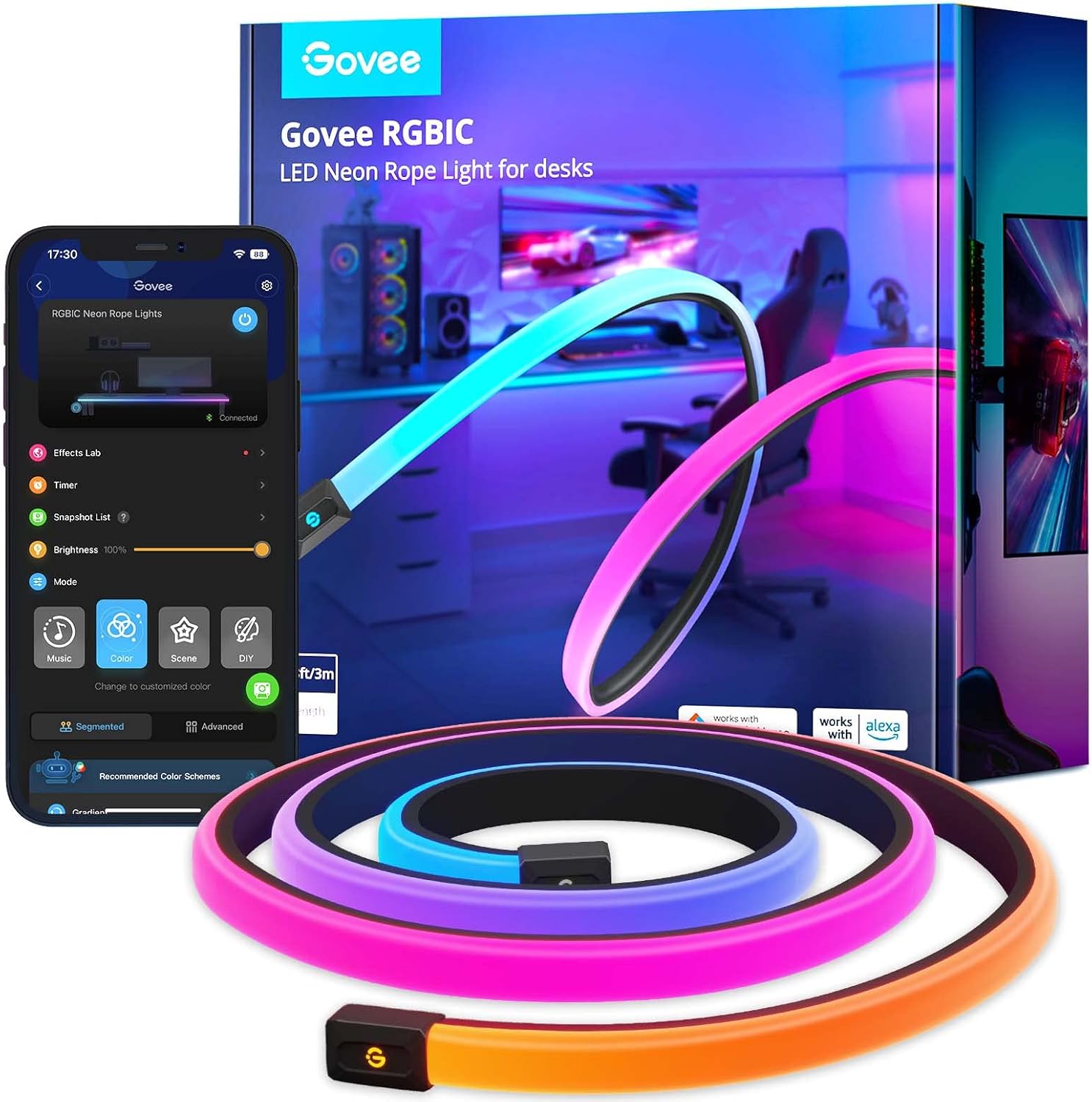 LUCES 3M STRIP WHITE SUPPORT MATTER HOMEKIT, H61D3