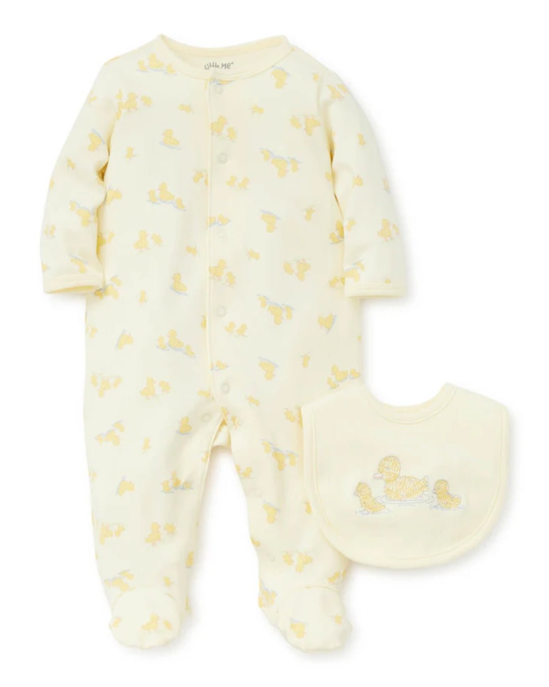 LITTLE ME - Pijama con babero Little Ducks - Niño
