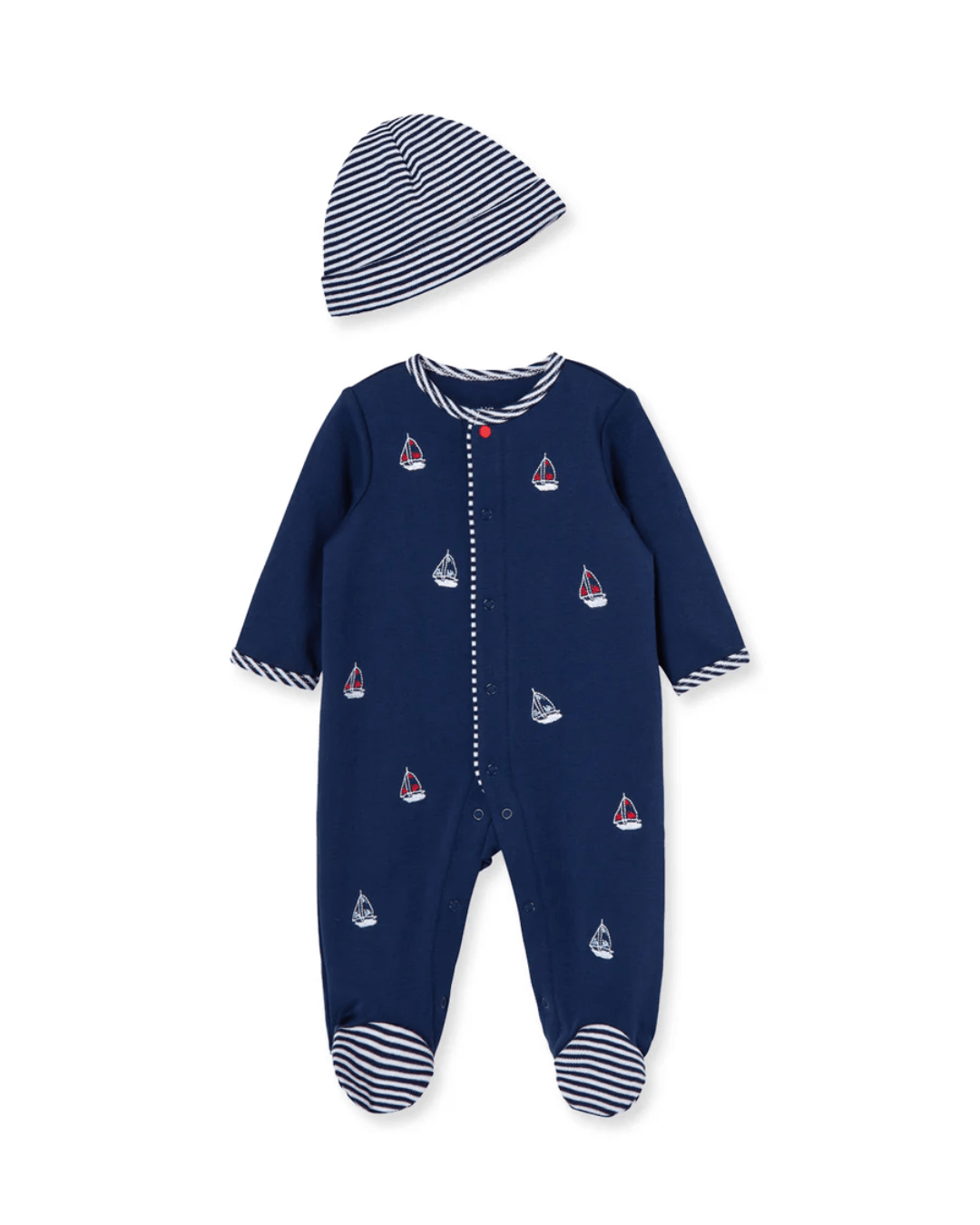 Little Me - Pijama con gorro Sailboats - Niño