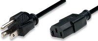Cable Manhattan 300179 A/C 6 Pies 1.8 Metros Color Negro