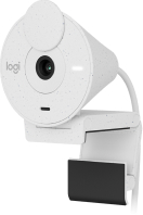 Webcam Marca Logitech Modelo Brio 300 Resolucion De 1080P Conexion USB-C Color Blanco