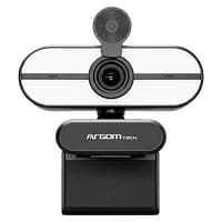Liquidacion Webcam Marca Argom Modelo ARG-WC-9145BK Resolución Full HD 1080P Conexion USB Con Microfono Y Led A 30fps Color Negro