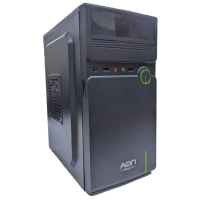 Case Para Gamers Modelo Tech Tower 250 Marca AON Factor De Forma Micro ATX Tamano Mediano Con Fuente De Poder