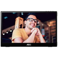 Monitor Portatil Marca AOC Modelo 16T3E  15.6" 1920 x 1080 FHD Panel IPS 4 ms USB-C DP ALT VESA