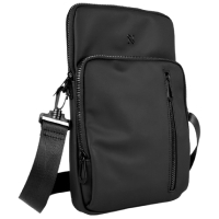 Maletin Organizador De Accesorios Marca Klip Xtreme Modelo KTS-500 SAM Para Tablet De Hasta 12" Color Negro