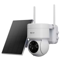 Camara de vigilancia NHC-OP20S Smart Marca Nexxt Wifi Con Panel Solar Para Exterior
