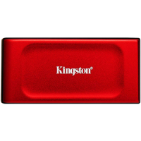 Unidad De Estado Solido Externo Marca Kingston Modelo SXS1000 Capacidad De 2TB Conexion USB-C 3.2 Color Rojo