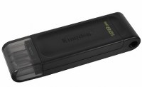 Memoria USB-C 3.2 Marca Kingston Modelo Flashdrive DataTraveler 70 Capacidad De 128GB