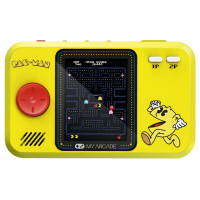 Maquina De Juego Portatil Marca MyArcade Modelo Pac Man Pocket Player Pro Con Case Diseno Pac Man