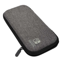 Estuche Para Nintendo Switch Marca PowerA Modelo Slim Case Color Charcoal